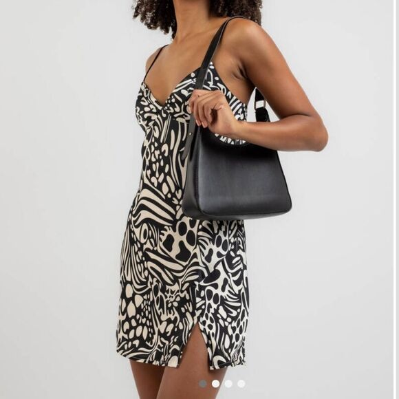 Blossom Margot mini dress copper & white fawn spot mini sundress - Picture 2 of 15